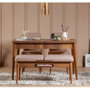 Hanah Home Sillón Vina Terciopelo Walnut-Stone